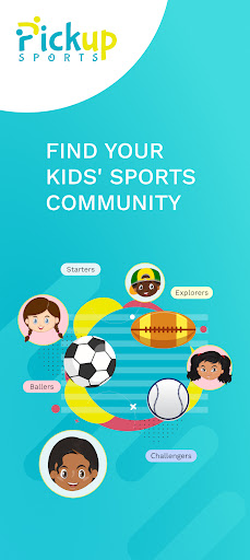 Android application Pickup Sports for Families screenshort