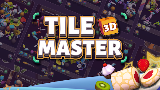 Tile Master 3D – Triple Match & 3D Pair Puzzle Apk Mod for Android [Unlimited Coins/Gems] 8