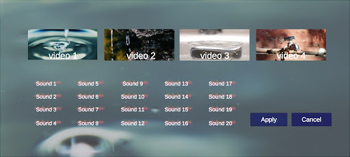 water drop meditation, 물방울 명상 Screen 2