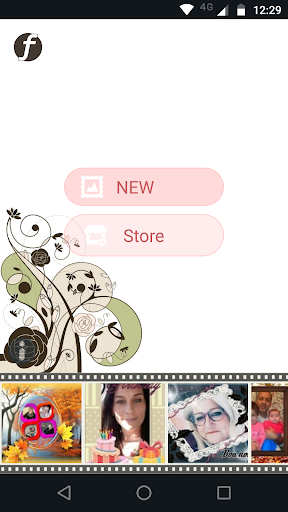 Android application Wedding PhotoFrames screenshort