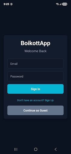 BoikottApp screenshot 2