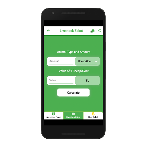 Zakat Calculator Screen 3