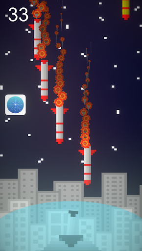 Android application Missile Defender screenshort