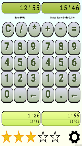 Android application Currency2: Rates exchange screenshort
