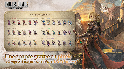 Endless Grades: Pixel Saga Capture d'Écran de l'Application Android 1