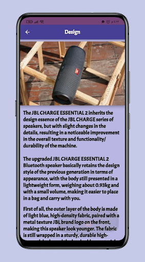 JBL Charge Essential guide - Apps on Google Play