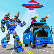 Bus Robot Car Transform War– Spaceship Robot game