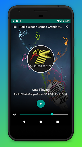 Android application Radio Cidade FM 97.9 Ao Vivo screenshort
