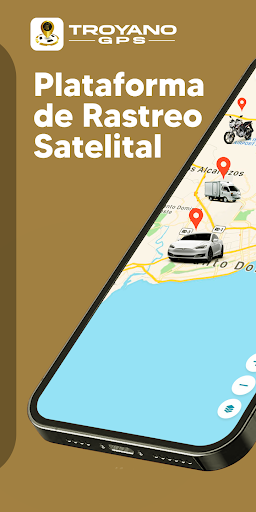 Android application Troyano GPS screenshort