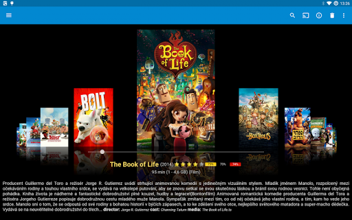 Android application Media Client Companion screenshort