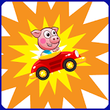 Pape Pig Drive Fun icon