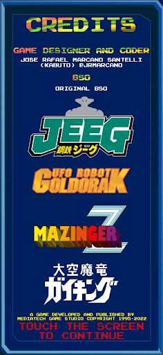 Super Robot Gallery Arcade Screenshot 4 - AppWisp.com