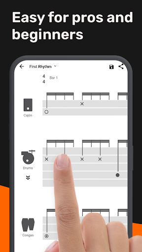 Drumap. The World of Rhythm Screen 3