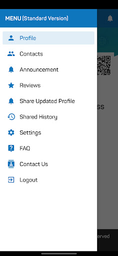 The Contact Card Screen 3
