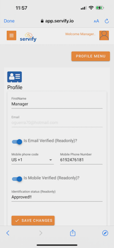 Servify App Screen 2