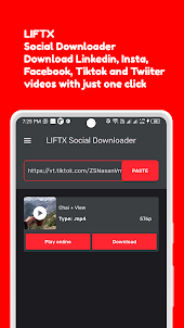 LIFTX - LinkedIn Downloader