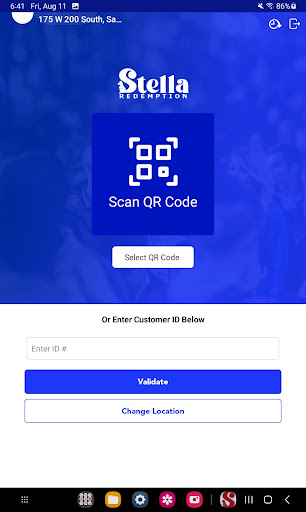 Android application StellaMart Redemption screenshort