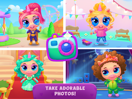 Unicorn Dress up games kids screenshot 16