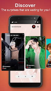 Screenshot 4 Kpop Idol: Seventeen Wallpaper android