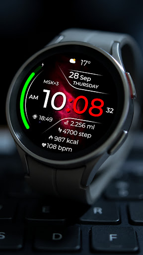 Digital TUMIX Cosmic Watchface Screen 3