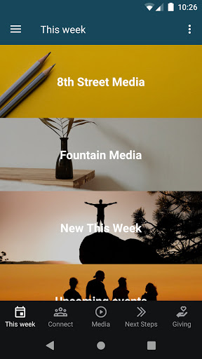 Android application Fellowship of the Rockies screenshort