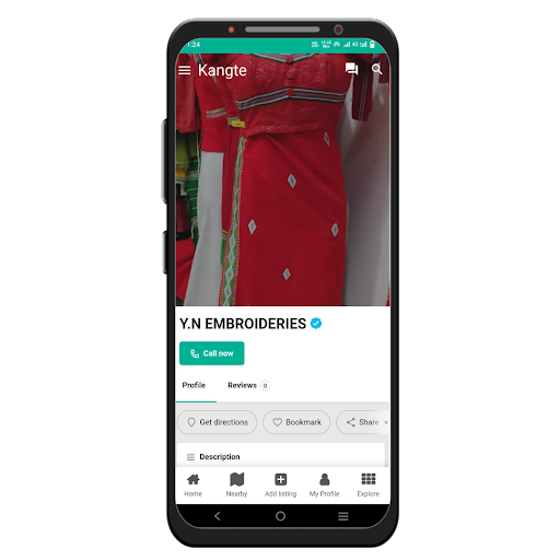 Android application Kangte screenshort