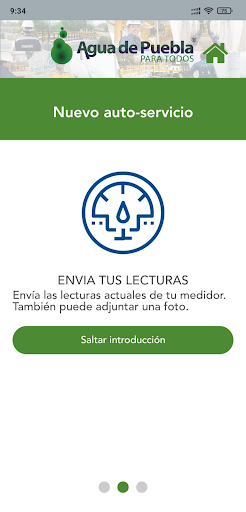 Android application Agua de Puebla Móvil screenshort