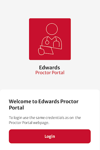 Android application Proctor Portal screenshort