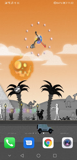 Paper Land Halloween Live Wall