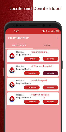 Humanity First - Blood Donors