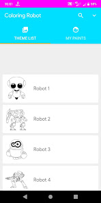 Coloring Robots 1.0.0 APK + Mod (Free purchase) for Android