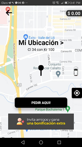 Android application Elite Travel screenshort