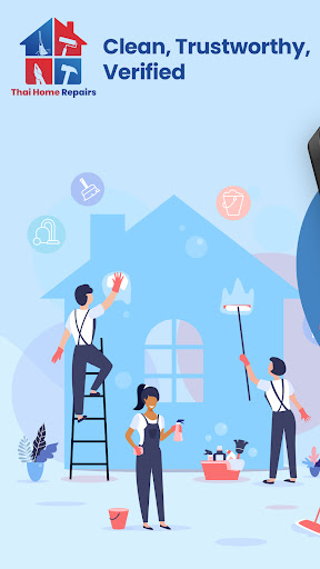 Android application Thai Home Repairs screenshort
