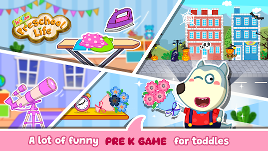 Wolfoo's Life: Pre K Learning