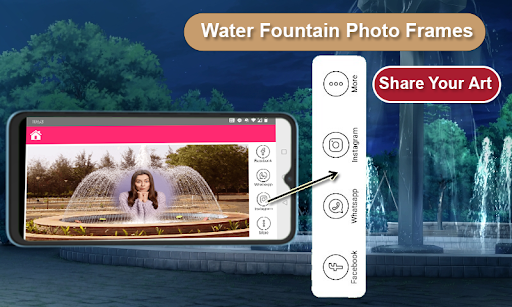 Water Fountain Photo Frames screenshot 7