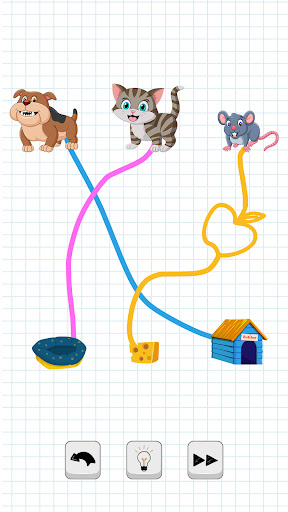 Android application Pet Rush Draw Puzzle Games screenshort