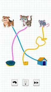 Pet Rush Draw Puzzle Games