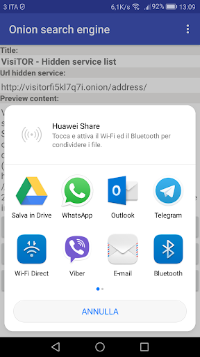 Onion Search Engine 2.4.6 APK screenshots 6