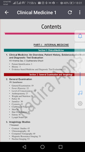 Android application Clinical Medicine All in 1 screenshort