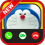 Cover Image of Скачать Call From Funny Blue Cat - Fake Video Call 2.0 APK