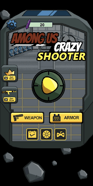 #4. Among Us Crazy Shooter (Android) By: Transbyte Game