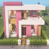 Skin Pink House Princess mcpe - kawaii girls 2021 app apk icon