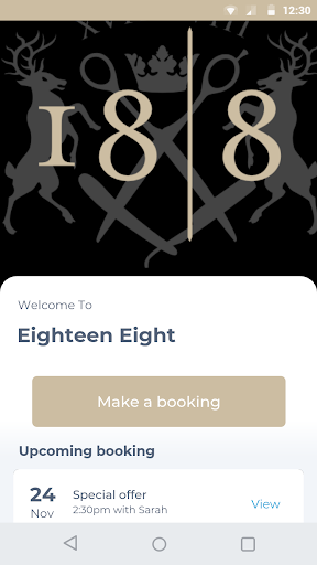 Android application Eighteen Eight screenshort