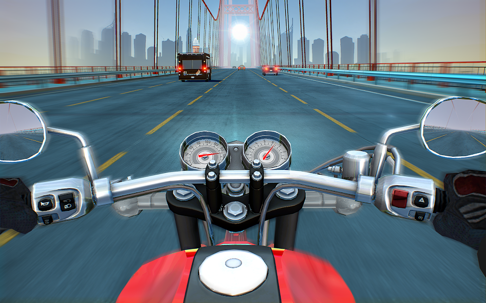 Moto Rider USA: Traffic Racing 1.0.1 APK + Mod (Unlimited money) for Android