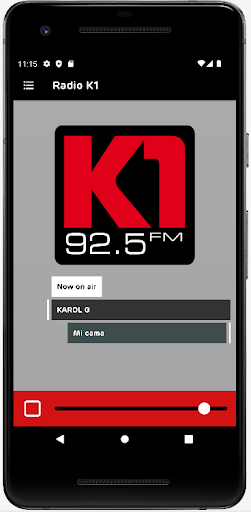 Radio K1 Ecuador Screen 3