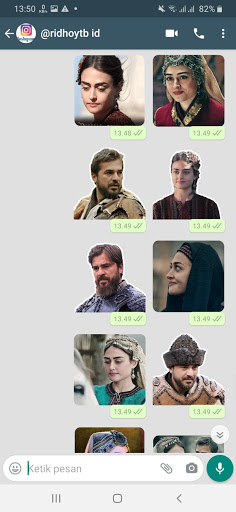 Sticker WA Dirilis Ertugrul WAStickerApps