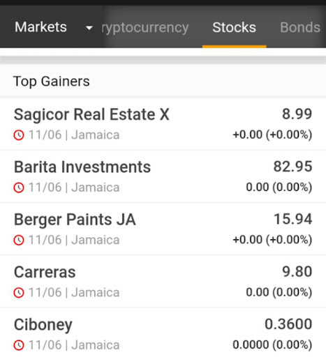 Jamaica Stock Exchange App 3