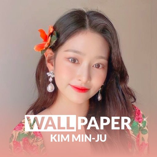 KIM MINJU (IZ*ONE) Wallpaper logo