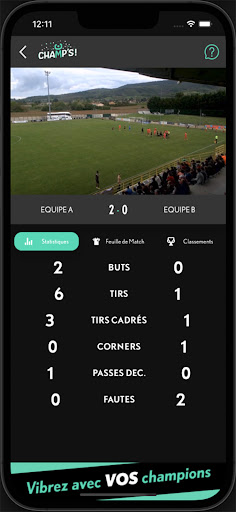 ChampS - Stream amateur sport Screen 3