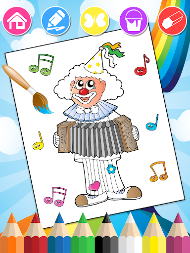 Screenshot of Kids Coloring Pages 1